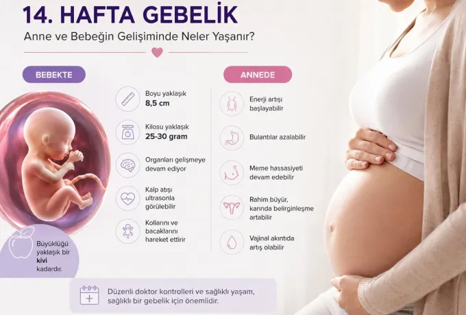14 hafta gebelik