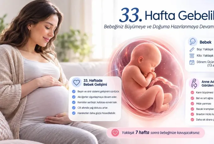 33 hafta gebelik