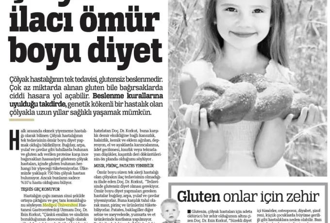 Ekmek Yiyememe Hastalığı: Çölyakın İlacı Ömür Boyu Diyet