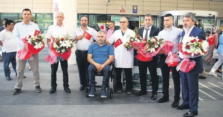 15 Temmuz gazileri kahraman doktorlarla buluştu