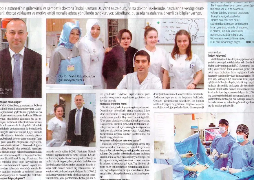 Üroloji Uzmanı Op. Dr. Vahit Güzelburç: Her Taşın Hikayesi Farklıdır