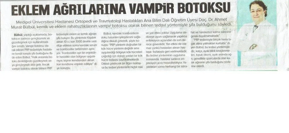 Vampir botoksu şifa kaynağı