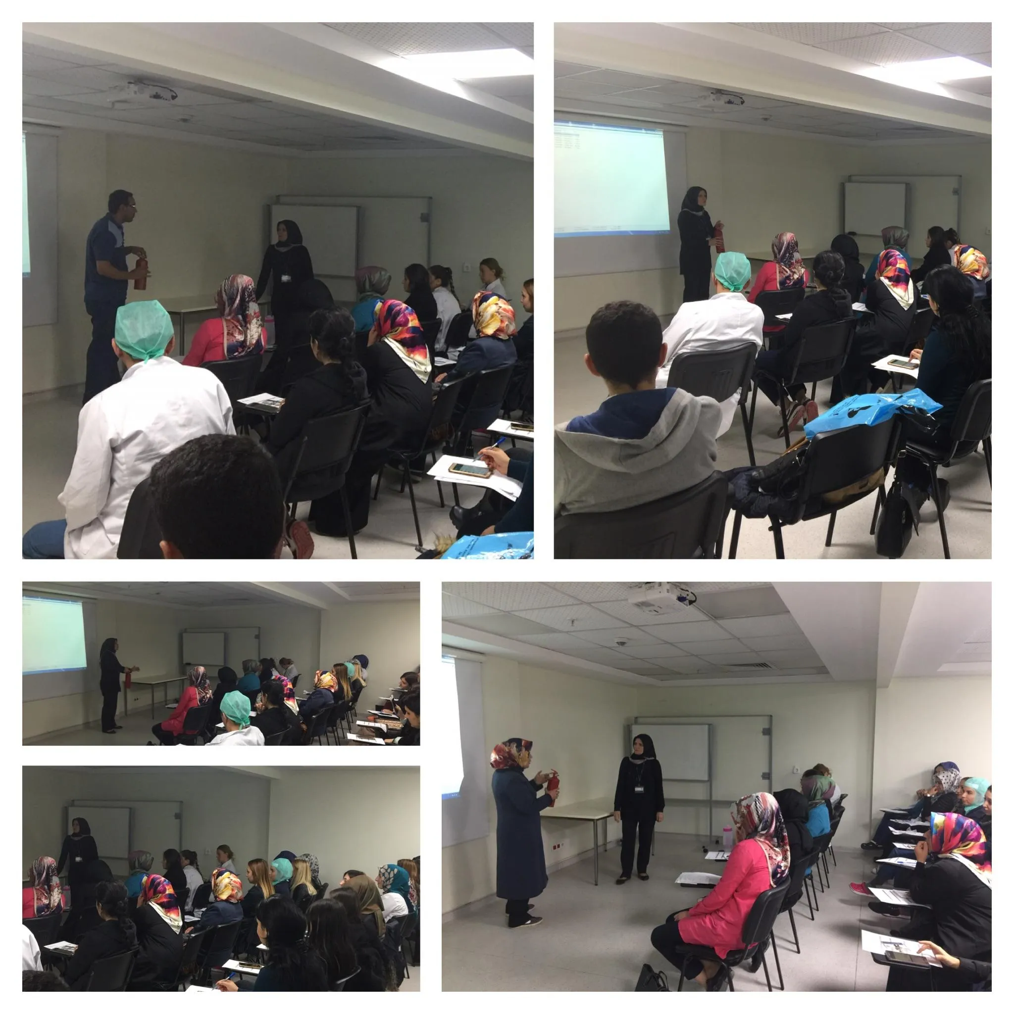 Acil Durum Yönetimi-Yangın Tatbikatı Eğitimini Gerçekleştirdik.