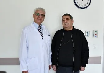Eşinden aldığı böbrekle hayata döndü