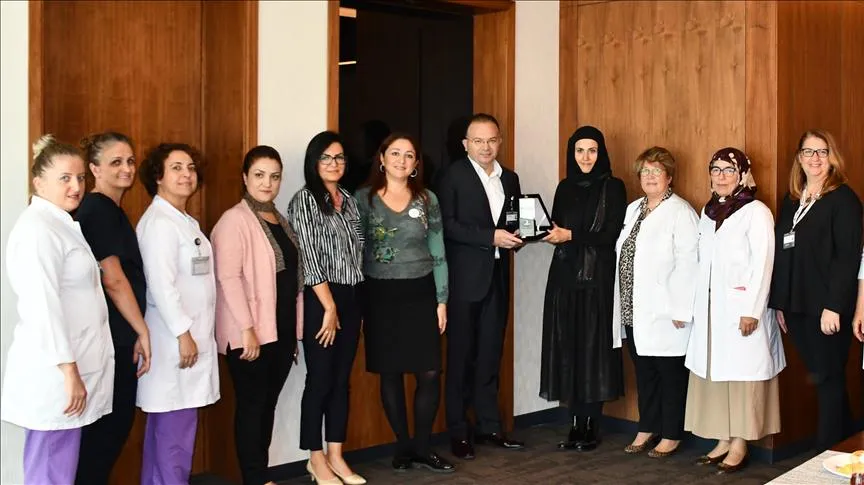 Türk Kızılay'ından Medipol'e teşekkür plaketi