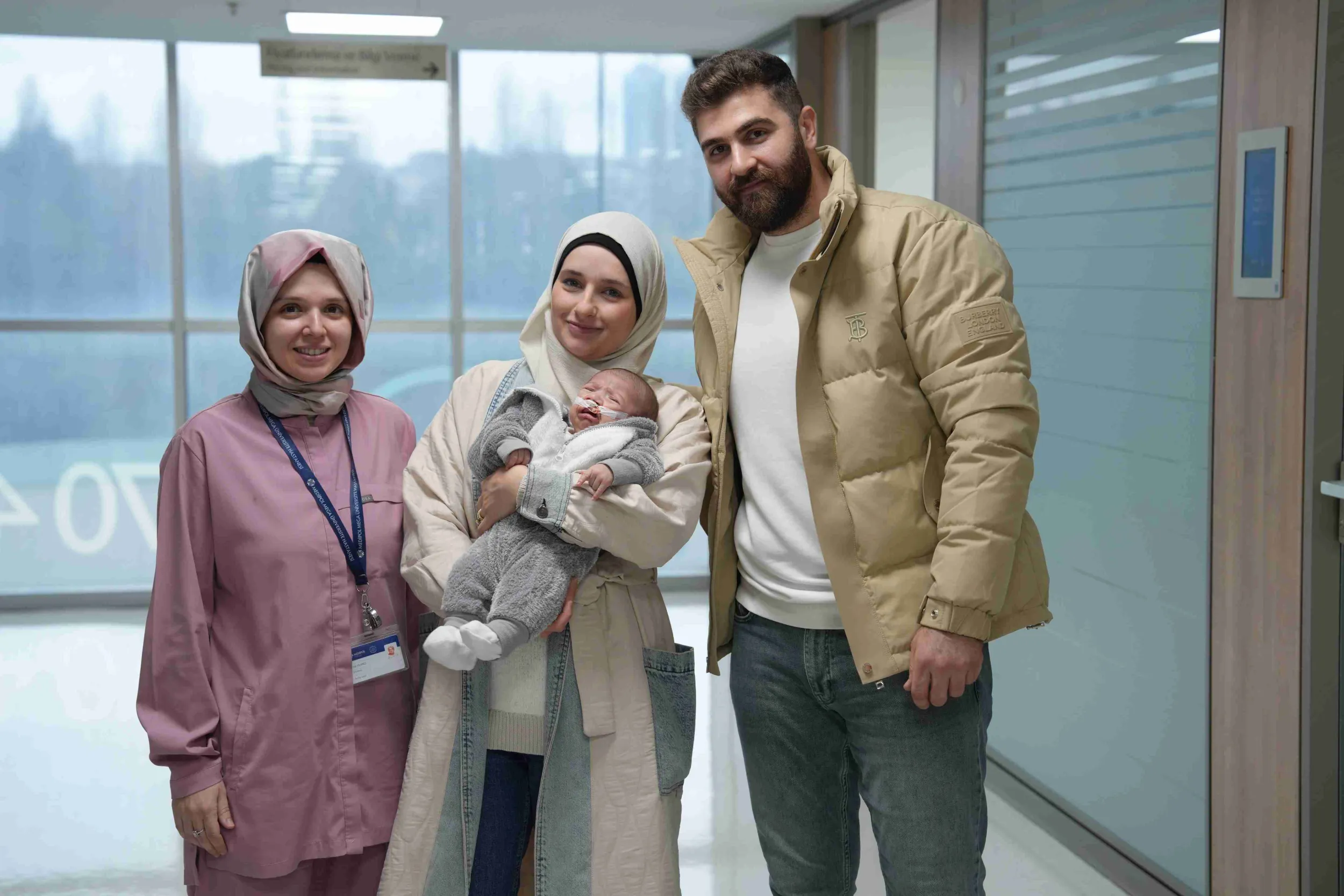 Doğuştan Dudak Damağı Yarığıyla Doğdu, İki Haftalık Muhamed Medipol’de Sağlık Yolculuğuna Başladı