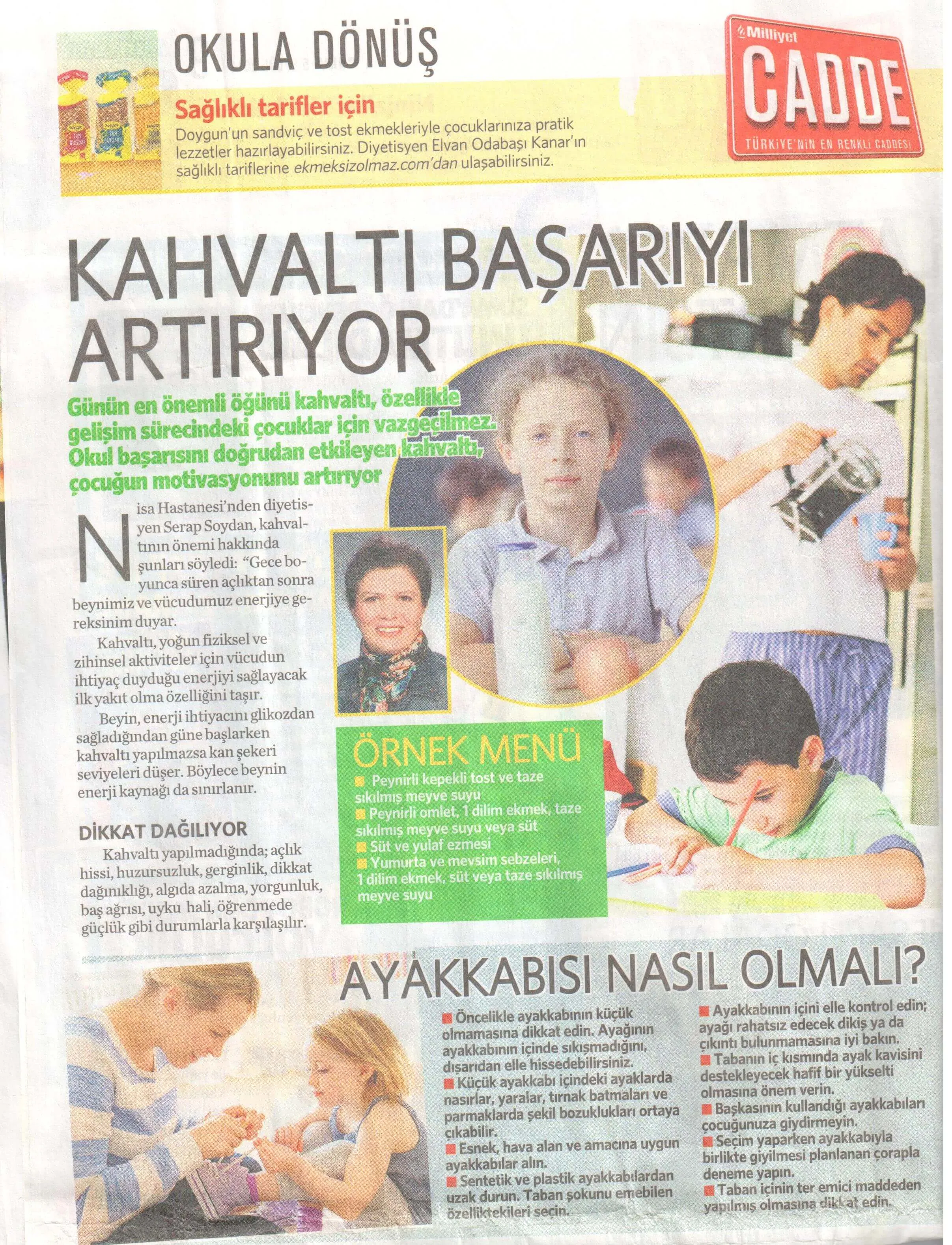 Kahvaltı Başarıyı Artırıyor