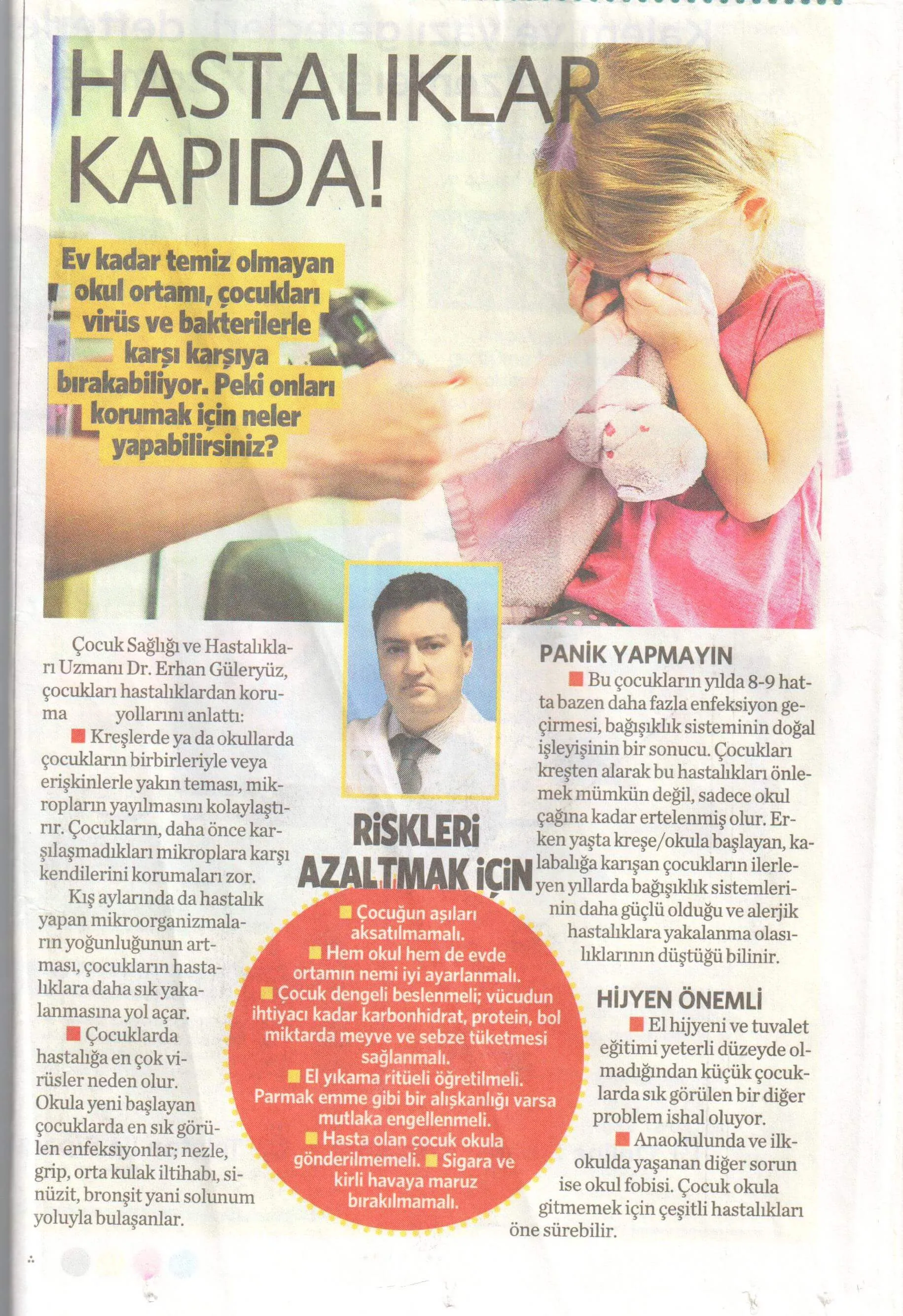 Hastalıklar Kapıda
