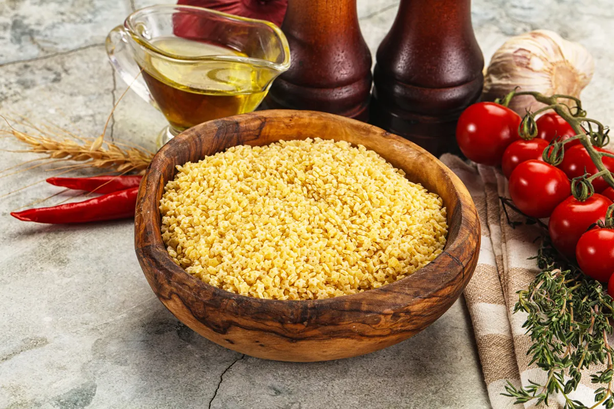 Bulgur.