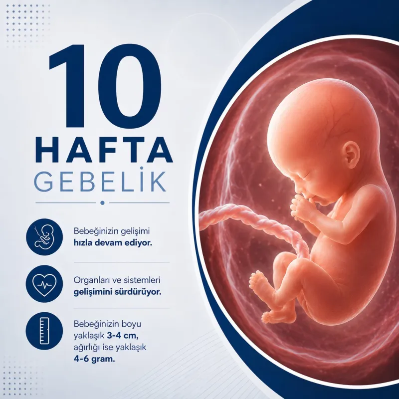10 Hafta Gebelik