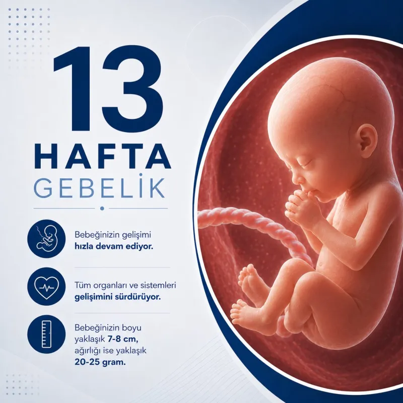 13 Hafta Gebelik