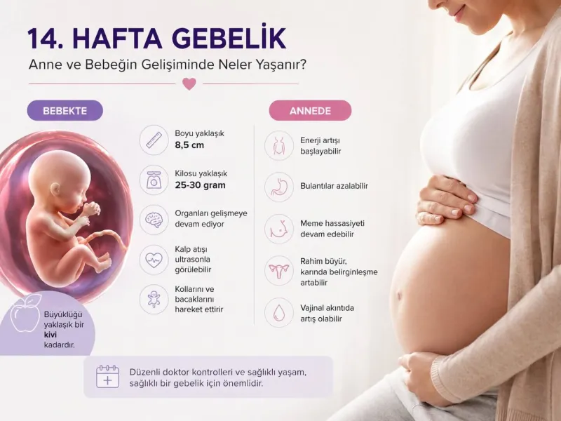 14 hafta gebelik