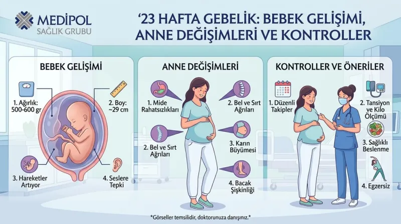 23 hafta gebelik
