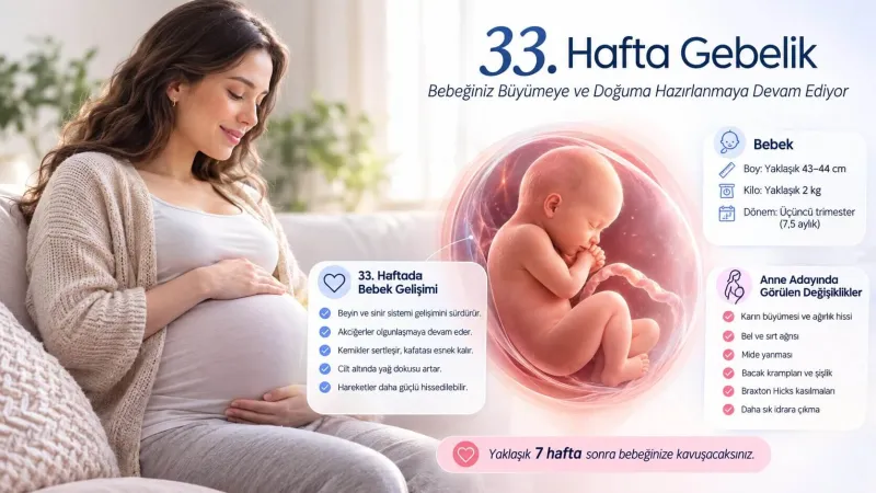 33 hafta gebelik