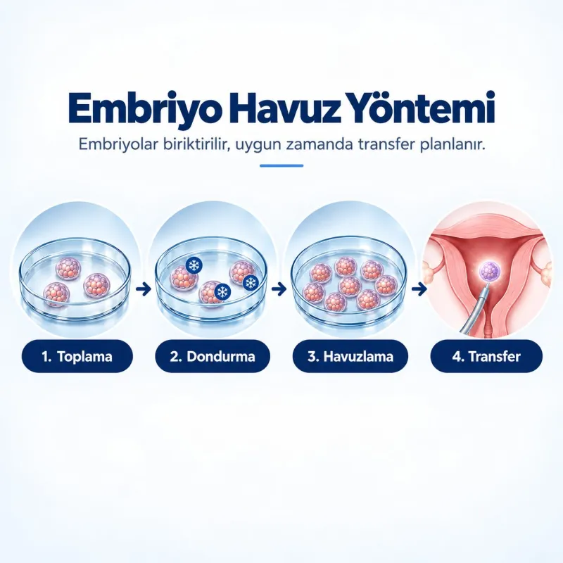 Tüp Bebek Tedavisinde Embriyo Havuz Yöntemi