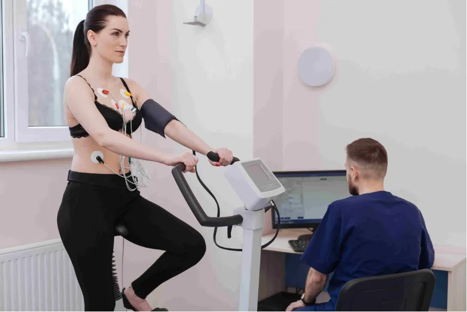 Exercise treadmill test