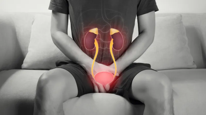 How is bladder tumor surgery performed using a minimally invasive (laparoscopic) method?